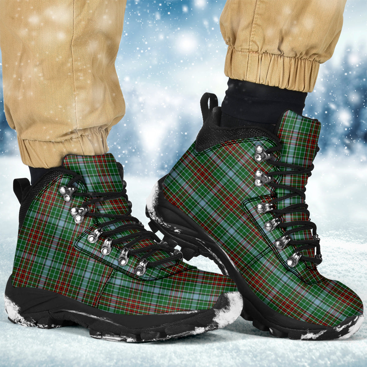 Gayre Tartan Alpine Boots - Tartanvibesclothing