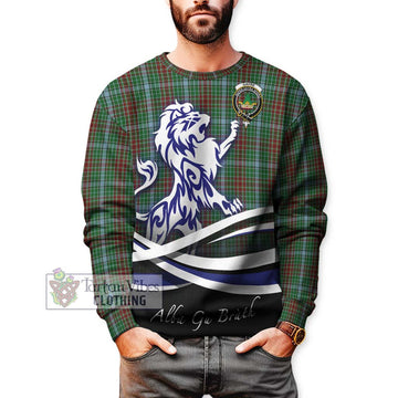 Gayre Tartan Sweatshirt with Alba Gu Brath Regal Lion Emblem