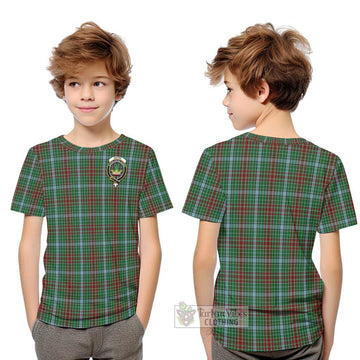 Gayre Tartan Kid T-Shirt with Family Crest