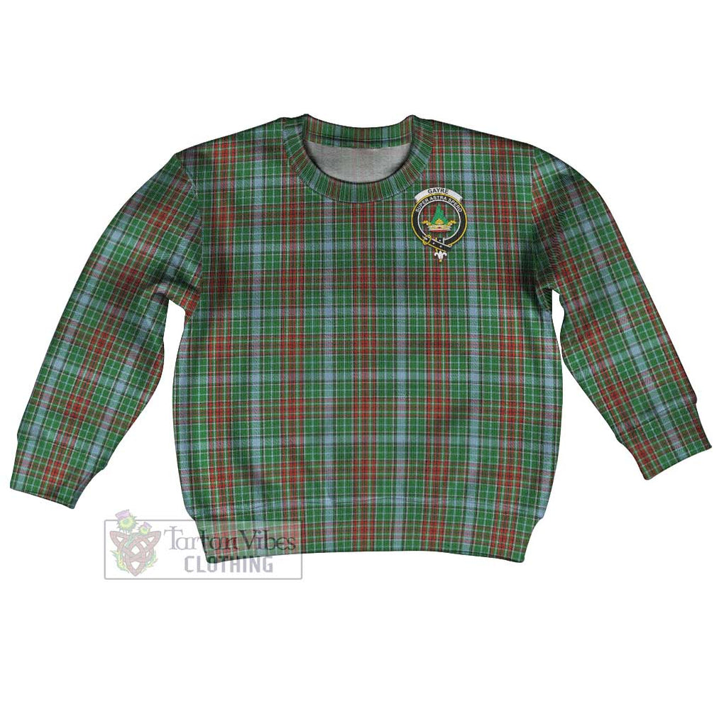 Tartan Vibes Clothing Gayre Tartan Kid Ugly Sweater with Family Crest