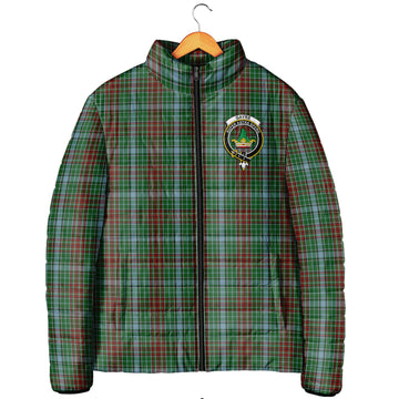 Gayre Tartan Padded Jacket with Family Crest