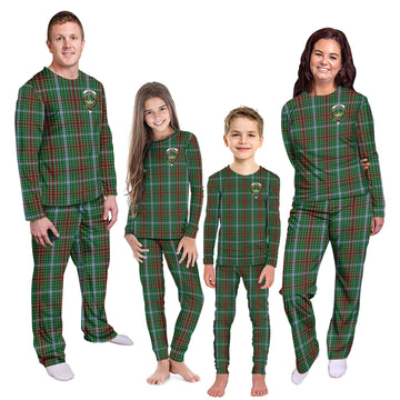 Gayre Tartan Pajamas Family Set with Family Crest