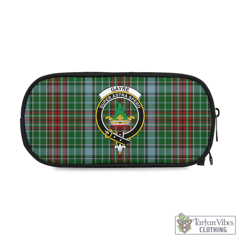 Tartan Vibes Clothing Gayre Tartan Pen and Pencil Case with Family Crest