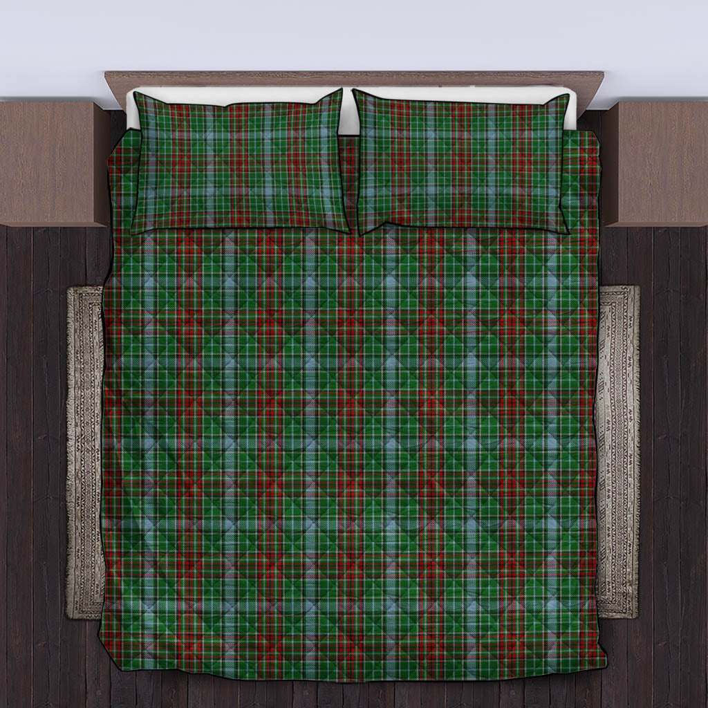 Gayre Tartan Quilt Bed Set King - Tartan Vibes Clothing