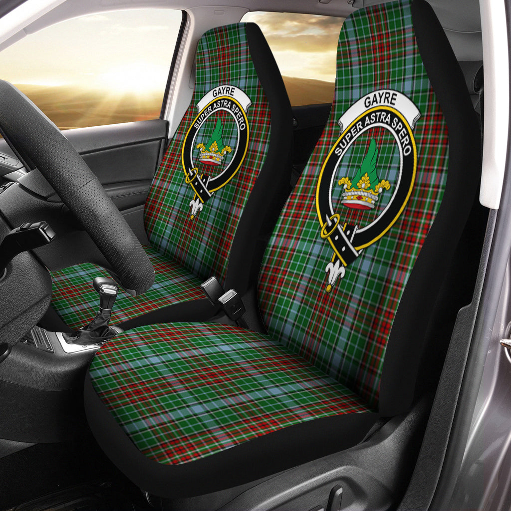 Gayre Tartan Car Seat Cover with Family Crest One Size - Tartanvibesclothing