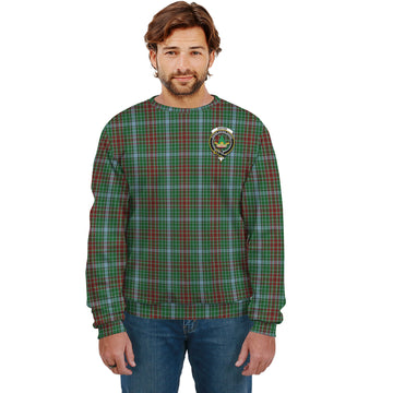 Gayre Tartan Sweatshirt with Family Crest