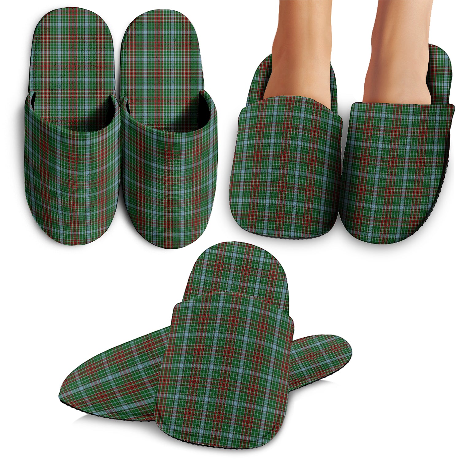 Gayre Tartan Home Slippers - Tartanvibesclothing