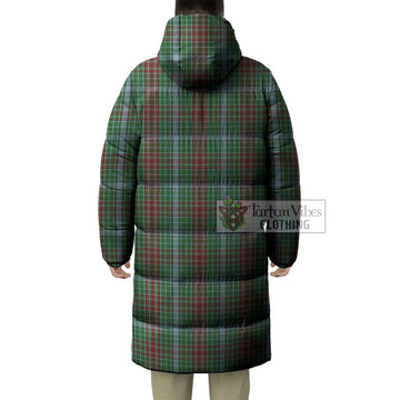 Gayre Tartan Long Down Jacket