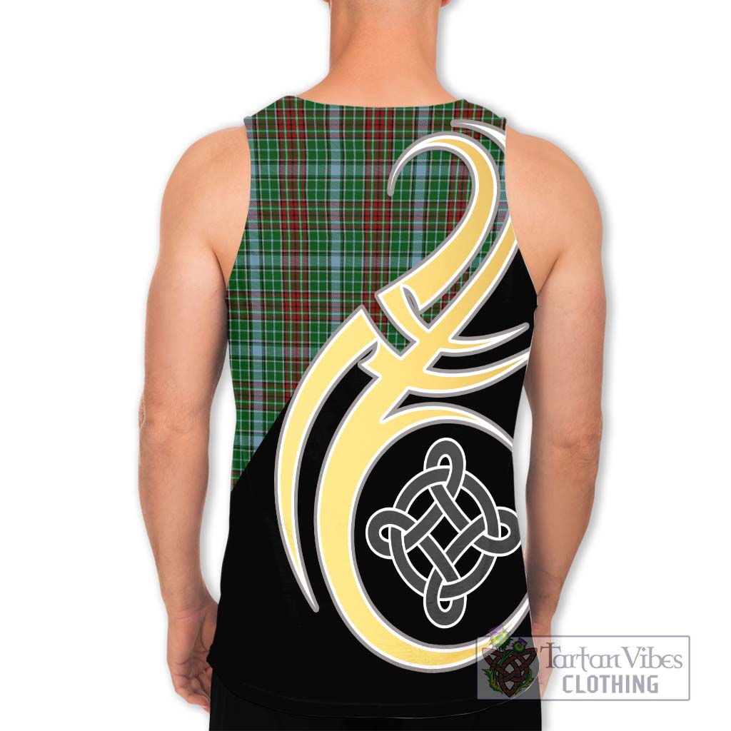 Gayre Tartan Men's Tank Top with Family Crest and Celtic Symbol Style - Tartan Vibes Clothing