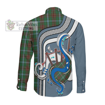 Gayre Tartan Long Sleeve Button Shirt with Epic Bagpipe Style