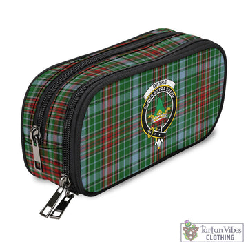 Gayre Tartan Pen and Pencil Case with Family Crest