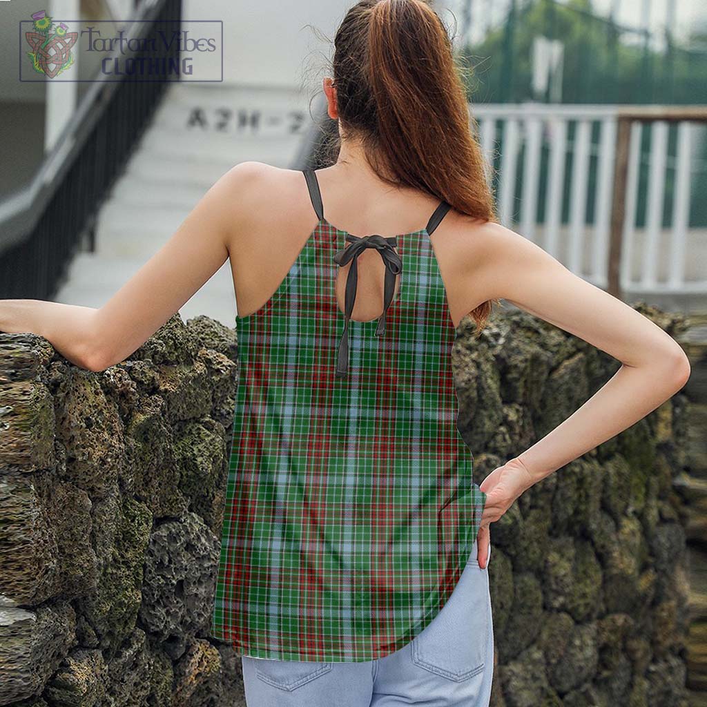 Tartan Vibes Clothing Gayre Tartan Loose Halter Neck Camisole