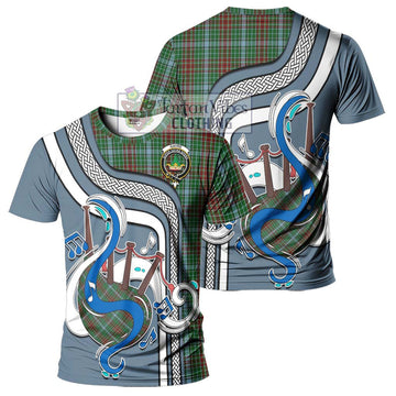 Gayre Tartan T-Shirt with Epic Bagpipe Style