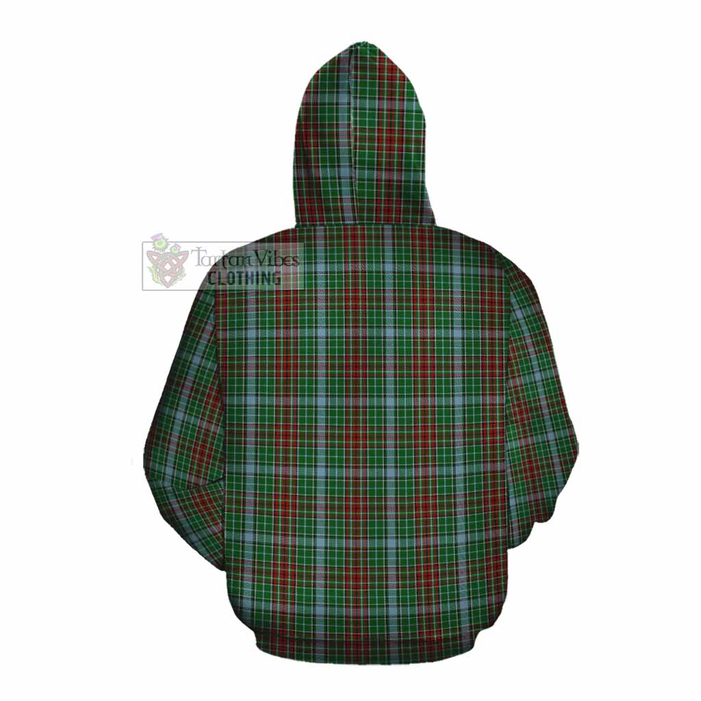 Tartan Vibes Clothing Gayre Tartan Cotton Hoodie with Family Crest DNA In Me Style