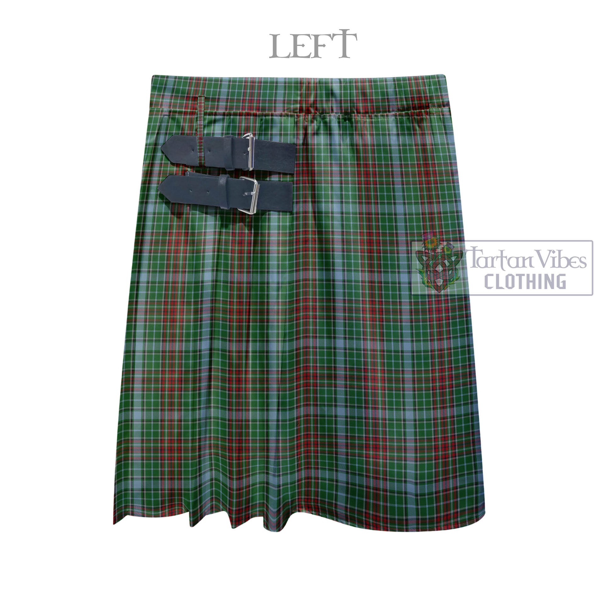 Tartan Vibes Clothing Gayre Tartan Men's Pleated Skirt - Fashion Casual Retro Scottish Style