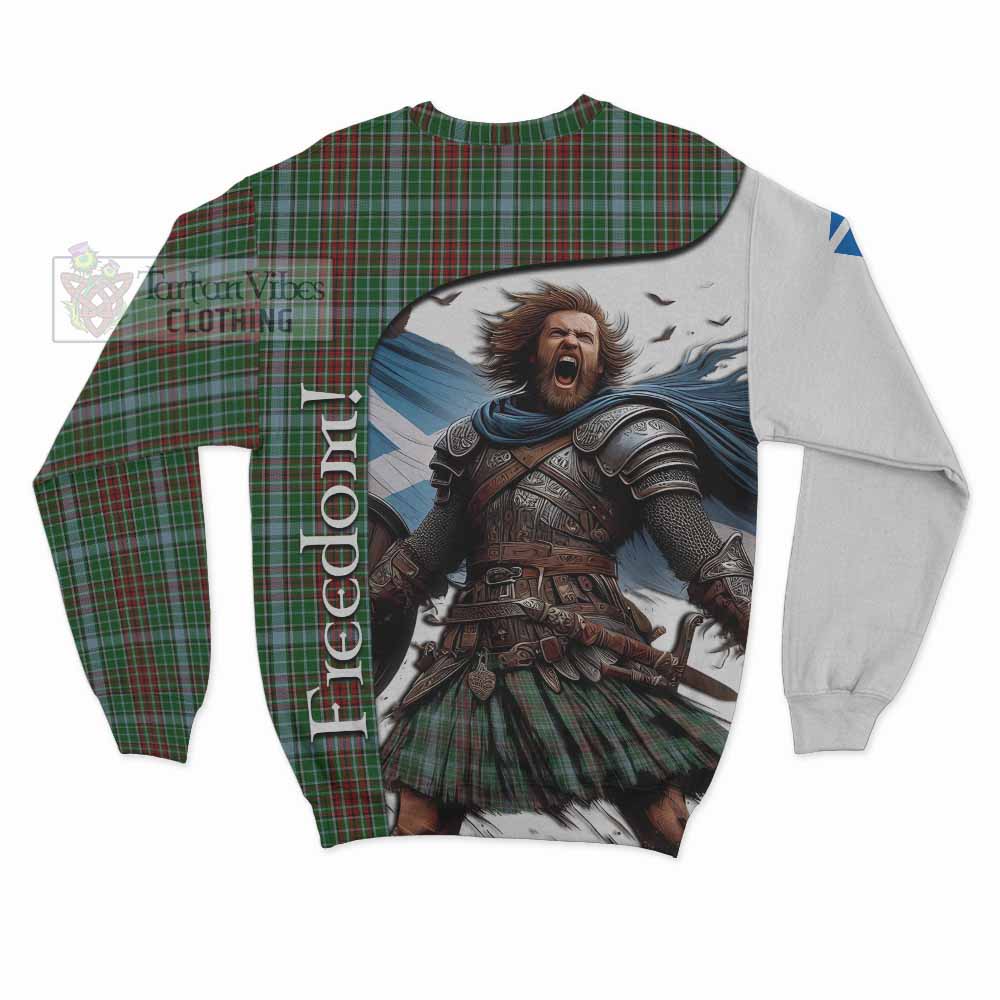 Tartan Vibes Clothing Gayre Crest Tartan Sweatshirt Inspired by the Freedom of Scottish Warrior