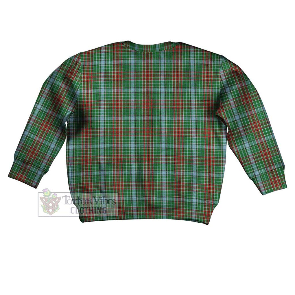 Tartan Vibes Clothing Gayre Tartan Kid Ugly Sweater with Family Crest