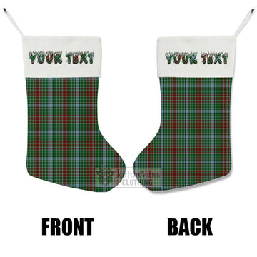 Gayre Tartan Christmas Stocking with Personalized Text