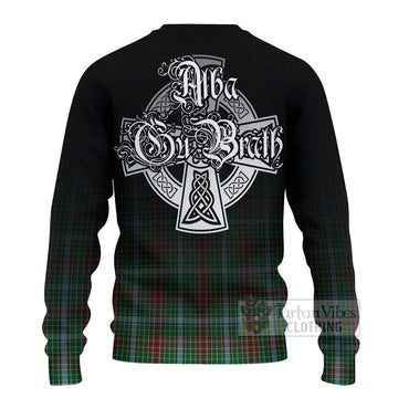 Gayre Tartan Ugly Sweater Featuring Alba Gu Brath Family Crest Celtic Inspired