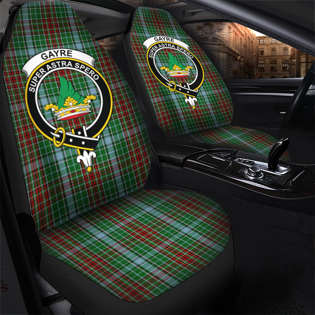 Gayre Tartan Car Seat Cover with Family Crest - Tartanvibesclothing