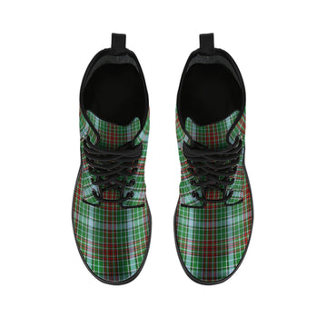 Gayre Tartan Leather Boots