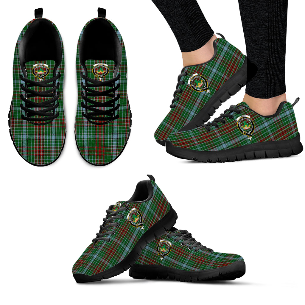 Gayre Tartan Sneakers with Family Crest - Tartan Vibes Clothing