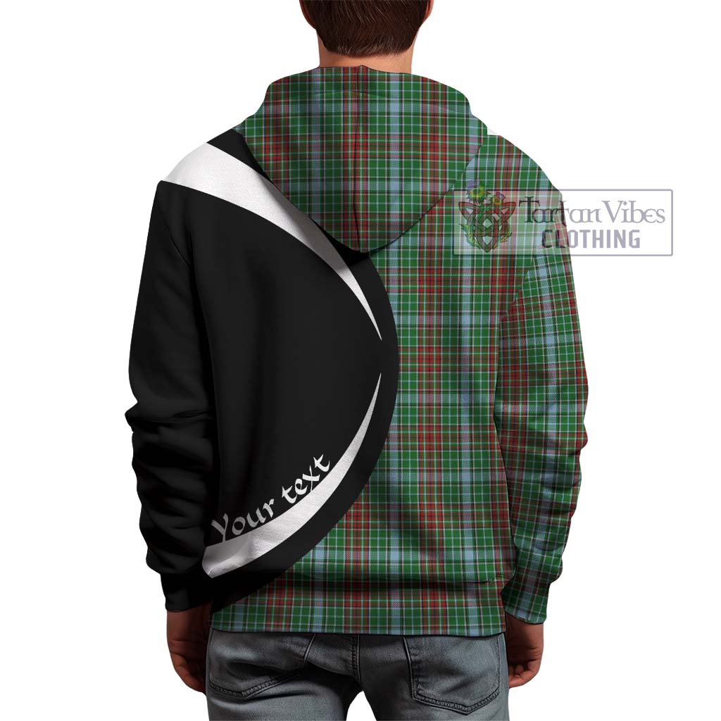 Tartan Vibes Clothing Gayre Tartan Hoodie with Family Crest Circle Style