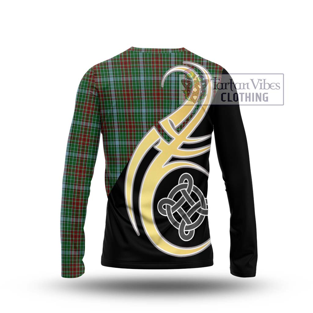 Gayre Tartan Long Sleeve T-Shirt with Family Crest and Celtic Symbol Style - Tartan Vibes Clothing