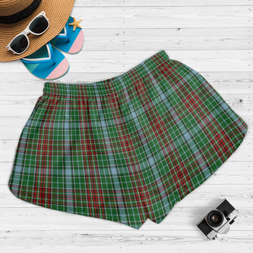 Gayre Tartan Womens Shorts with Family Crest