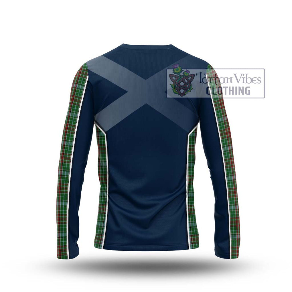 Gayre Tartan Long Sleeve T-Shirt with Family Crest and Lion Rampant Vibes Sport Style - Tartan Vibes Clothing