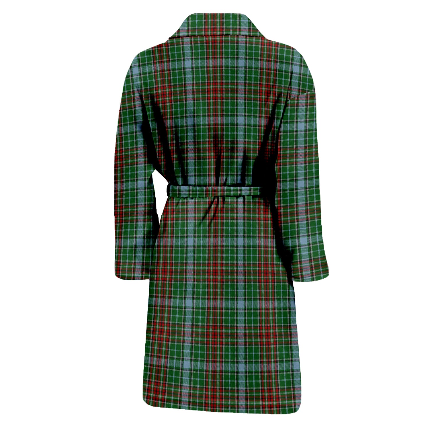 Gayre Tartan Bathrobe with Family Crest - Tartan Vibes Clothing