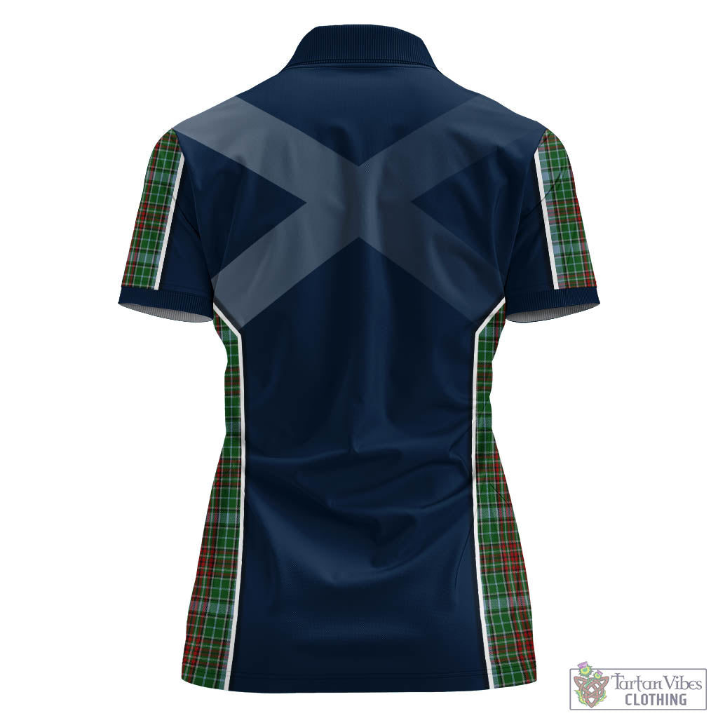 Gayre Tartan Women's Polo Shirt with Family Crest and Lion Rampant Vibes Sport Style - Tartan Vibes Clothing