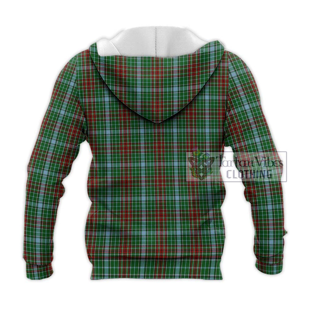 Gayre Tartan Knitted Hoodie with Family Crest DNA In Me Style - Tartanvibesclothing Shop