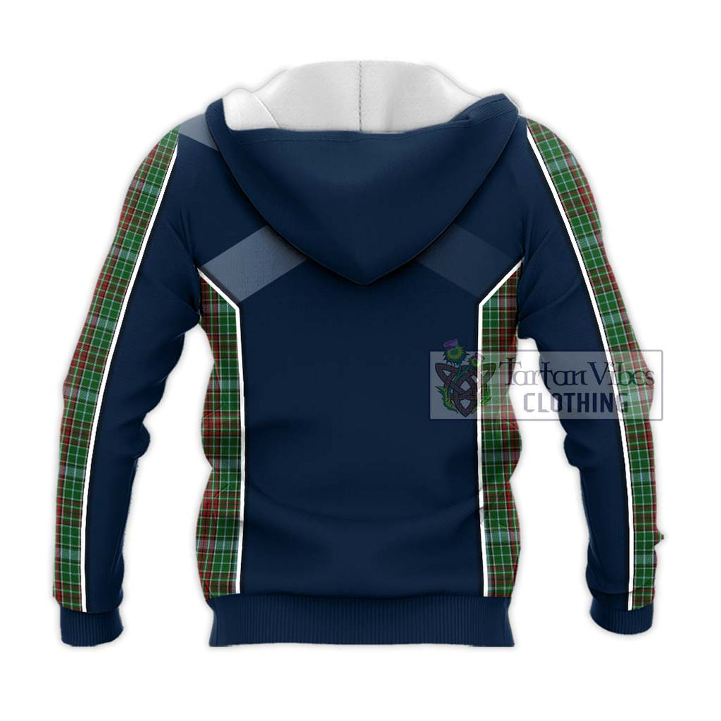 Gayre Tartan Knitted Hoodie with Family Crest and Lion Rampant Vibes Sport Style - Tartan Vibes Clothing