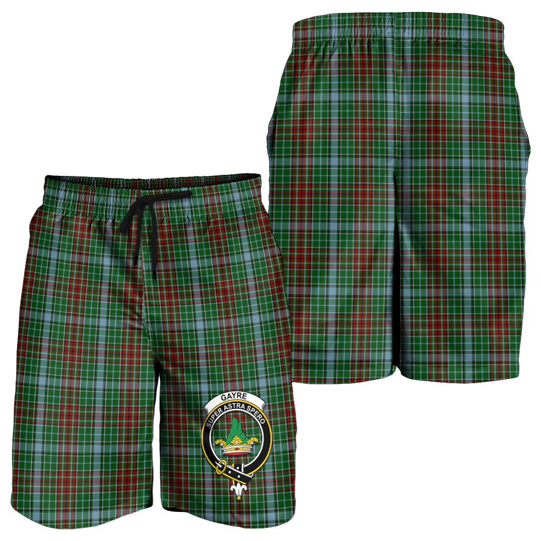 gayre-tartan-mens-shorts-with-family-crest