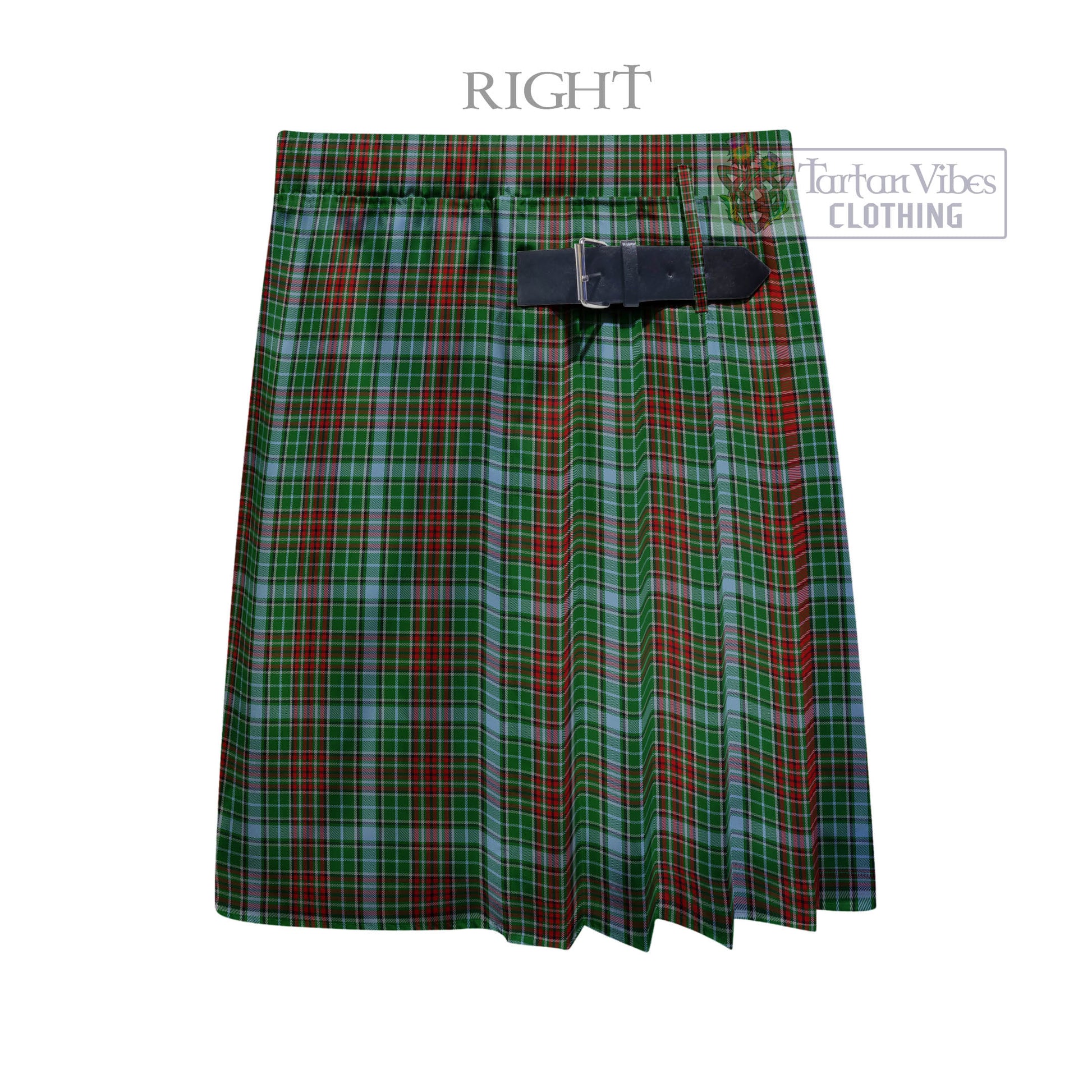 Tartan Vibes Clothing Gayre Tartan Men's Pleated Skirt - Fashion Casual Retro Scottish Style