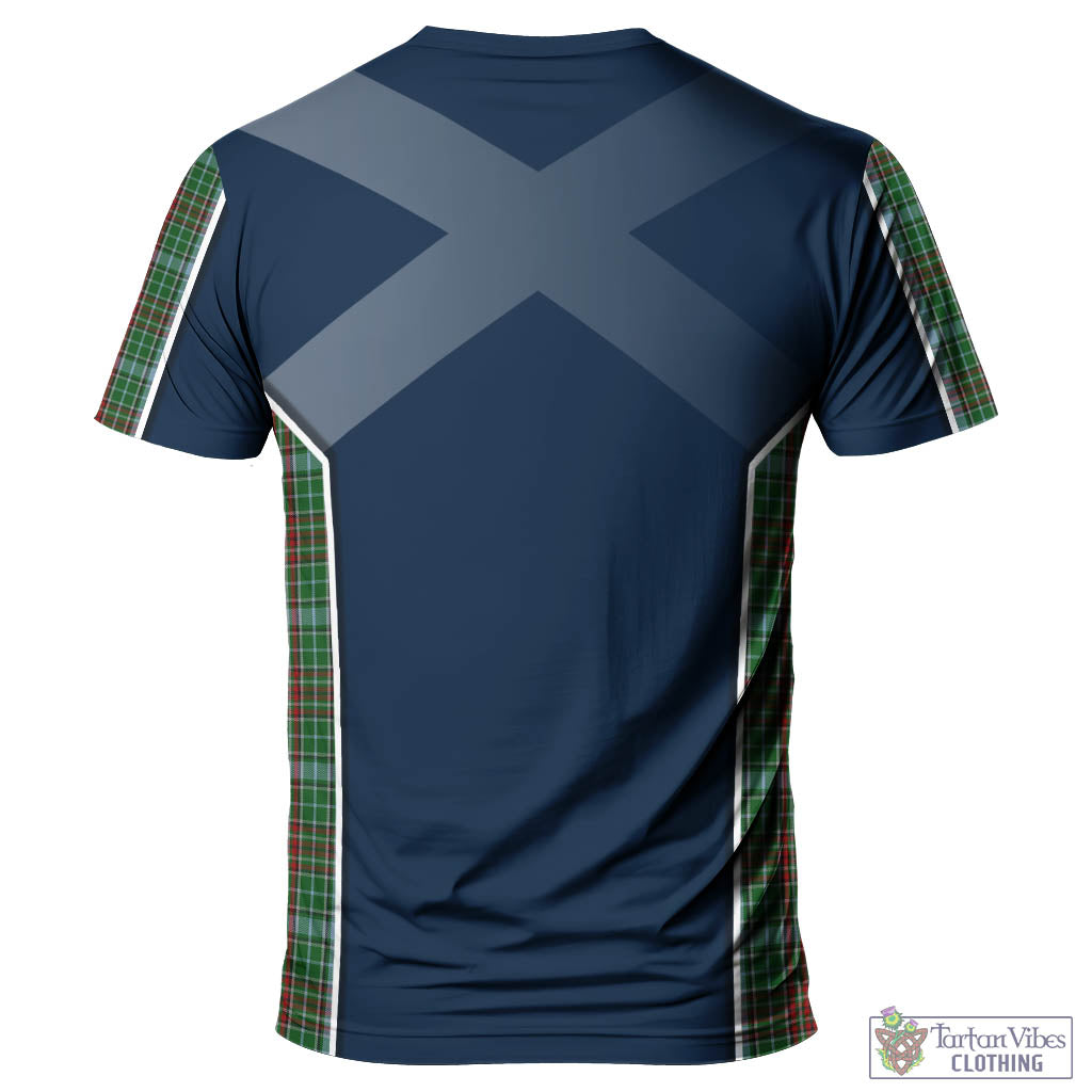 Tartan Vibes Clothing Gayre Tartan T-Shirt with Family Crest and Lion Rampant Vibes Sport Style