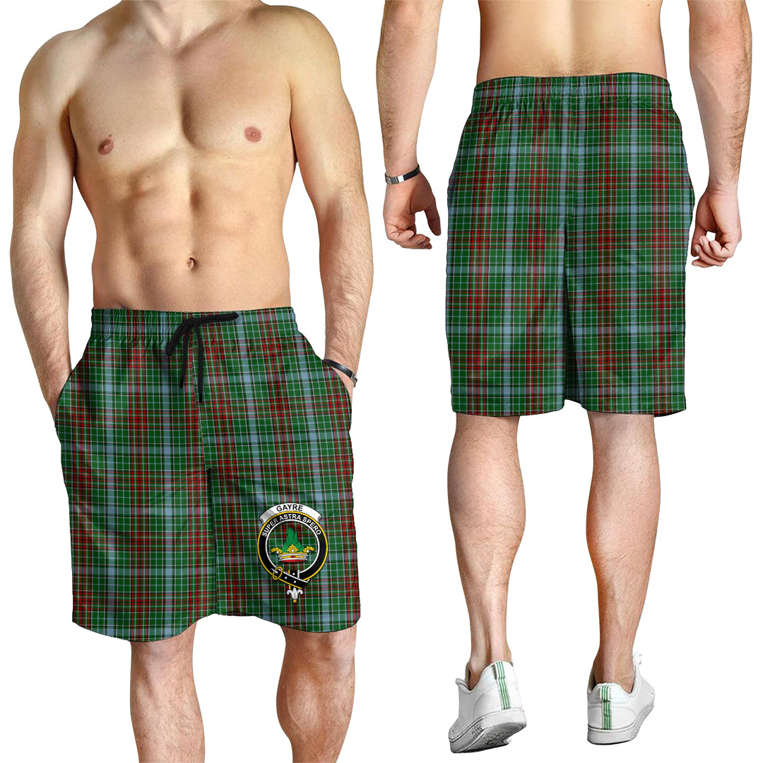 gayre-tartan-mens-shorts-with-family-crest