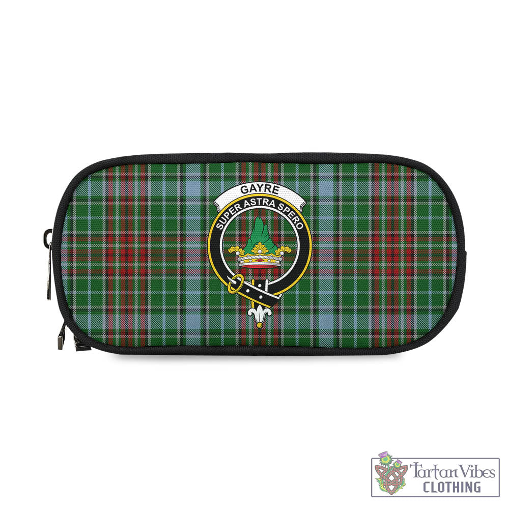 Tartan Vibes Clothing Gayre Tartan Pen and Pencil Case with Family Crest