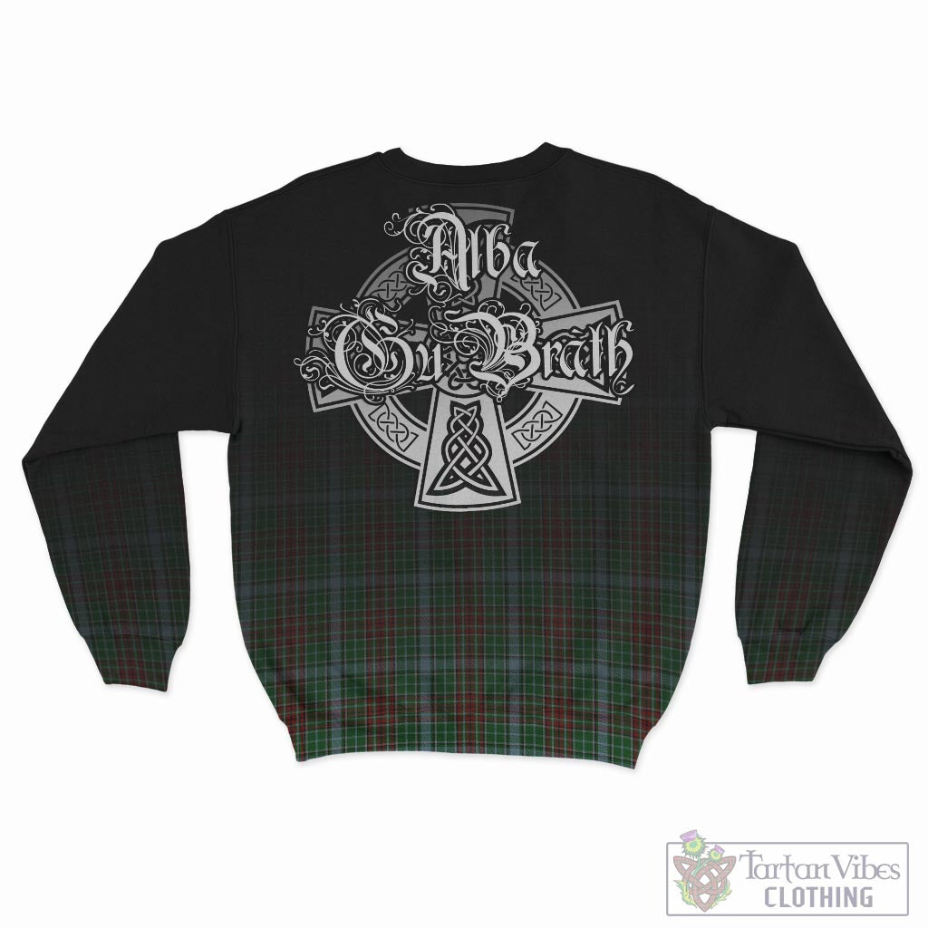 Tartan Vibes Clothing Gayre Tartan Sweatshirt Featuring Alba Gu Brath Family Crest Celtic Inspired