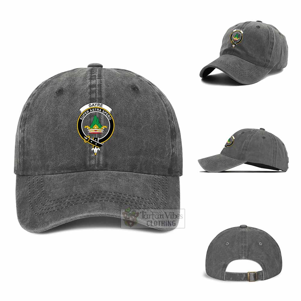 Tartan Vibes Clothing Gayre Clan Crest Denim Classic Cap