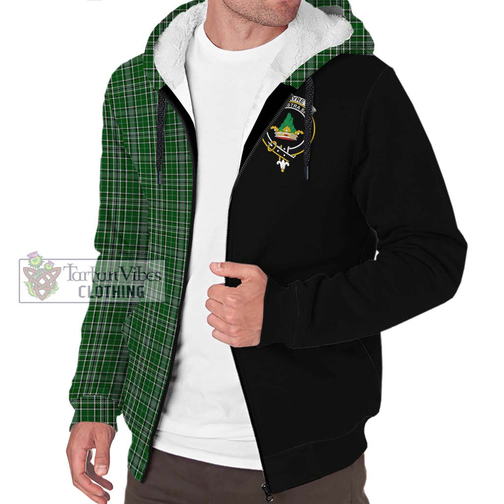 Gayre Dress Tartan Sherpa Hoodie with Family Crest and Half Of Me Style Unisex S - Tartanvibesclothing Shop