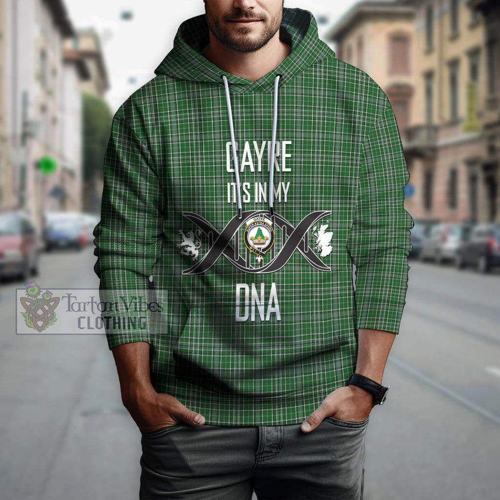 Gayre Dress Tartan Hoodie with Family Crest DNA In Me Style Pullover Hoodie - Tartanvibesclothing Shop