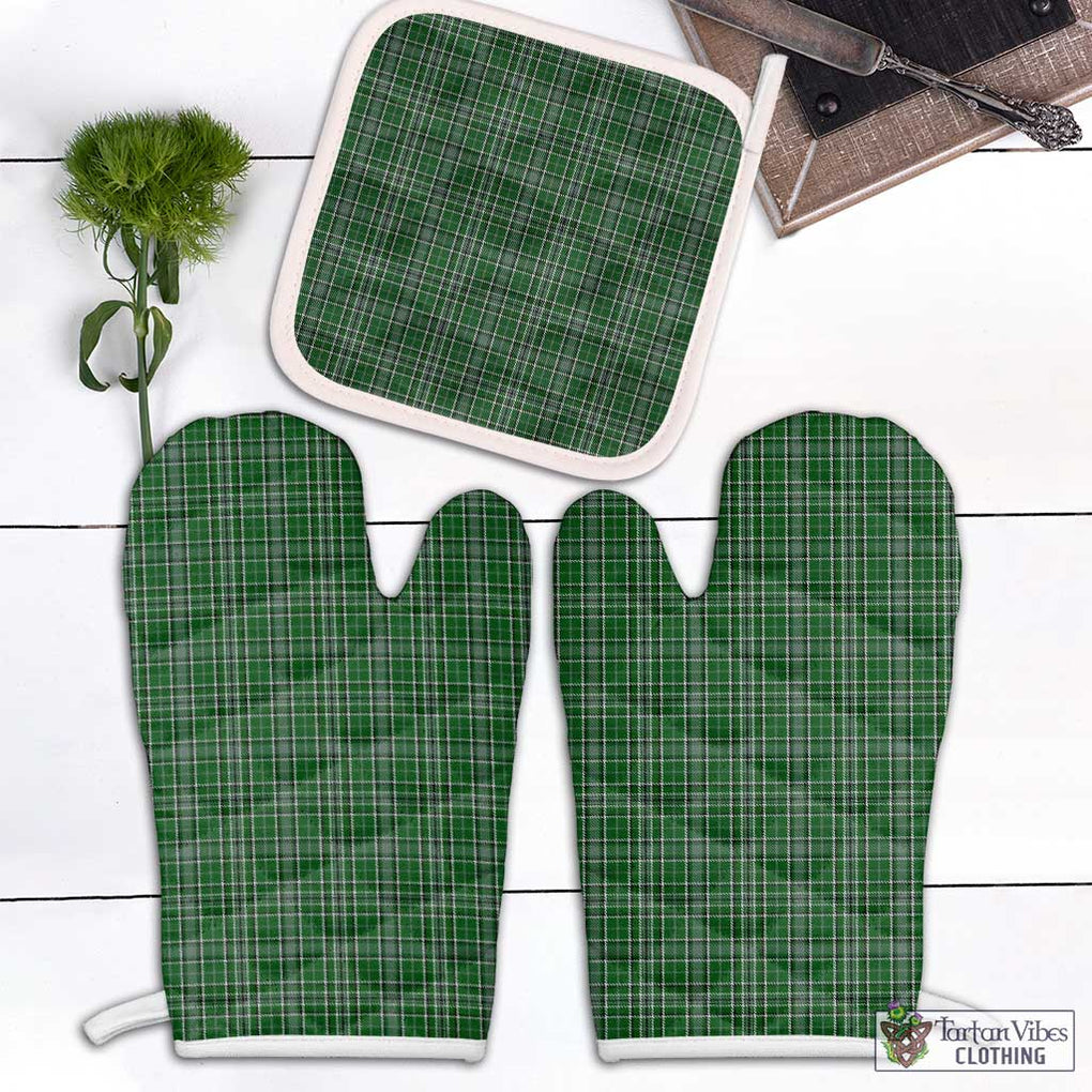 Gayre Dress Tartan Combo Oven Mitt & Pot-Holder Combo 1 Oven Mitt & 1 Pot-Holder White - Tartan Vibes Clothing