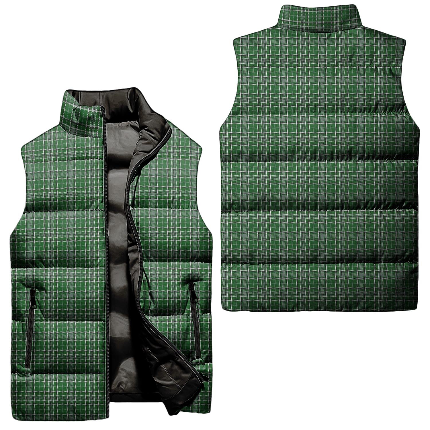 Gayre Dress Tartan Sleeveless Puffer Jacket Unisex - Tartanvibesclothing