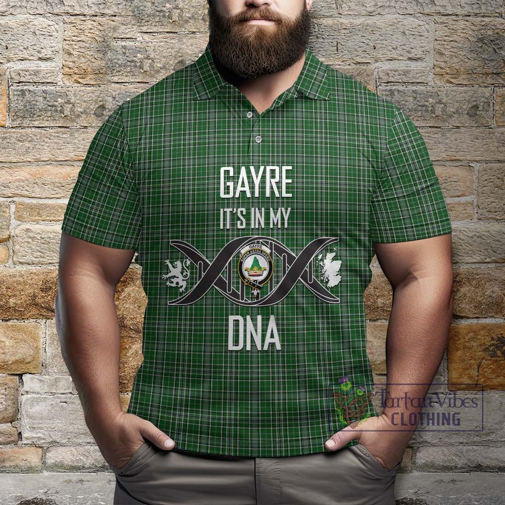 Gayre Dress Tartan Polo Shirt with Family Crest DNA In Me Style Kid - Tartanvibesclothing Shop