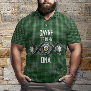 Gayre Dress Tartan Polo Shirt with Family Crest DNA In Me Style