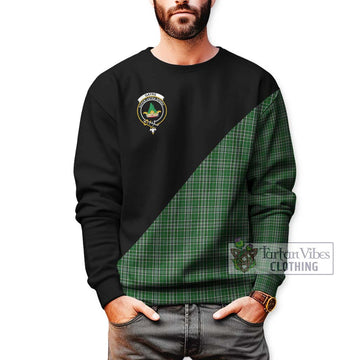 Gayre Dress Tartan Sweatshirt with Family Crest and Military Logo Style