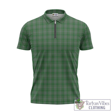 Gayre Dress Tartan Zipper Polo Shirt