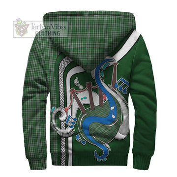 Gayre Dress Tartan Sherpa Hoodie with Epic Bagpipe Style